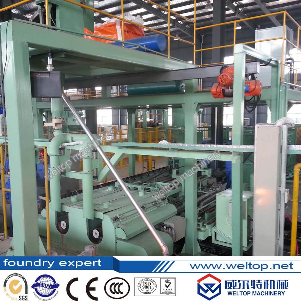 Two-Station Fully Automatic Centrifugal Casting Machine