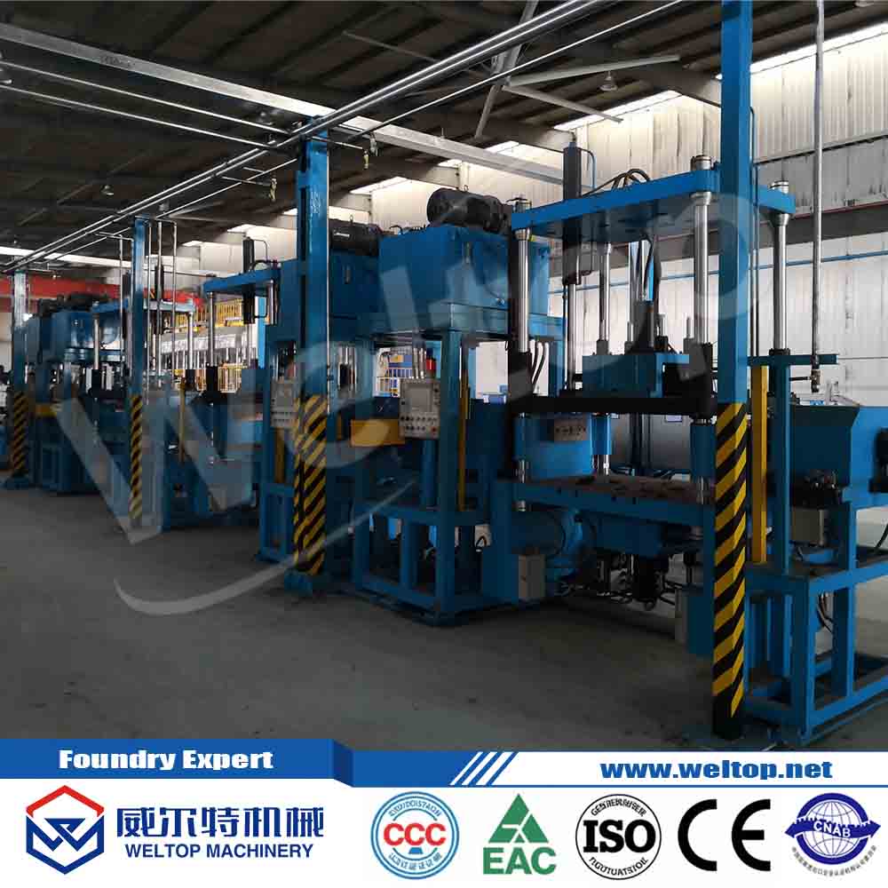 J3412 Tilting Typed Gravity Casting Machine