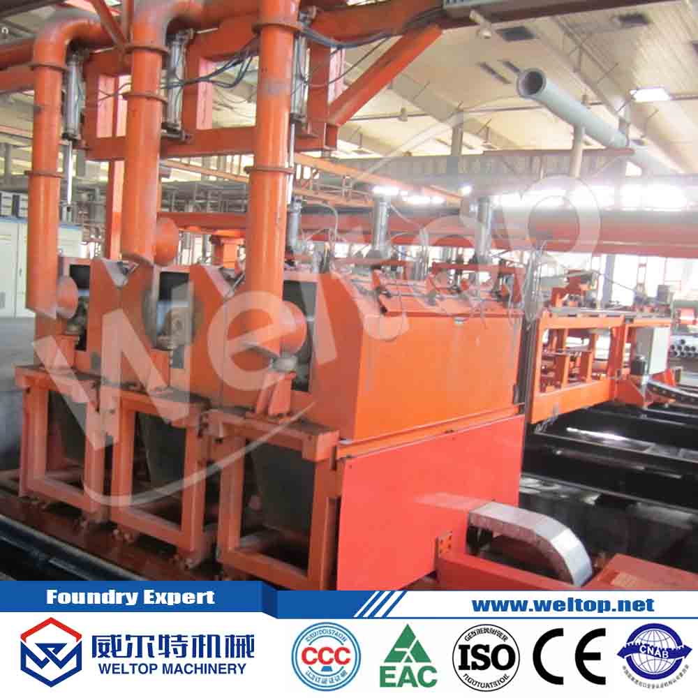 Three-Station Fully Automatic Centrifugal Casting Machine