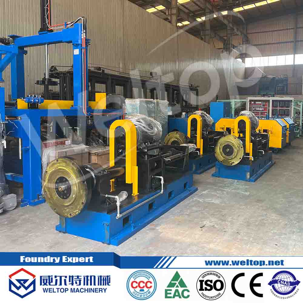 J518 Horizontal Cantilever Centrifugal Casting Machine