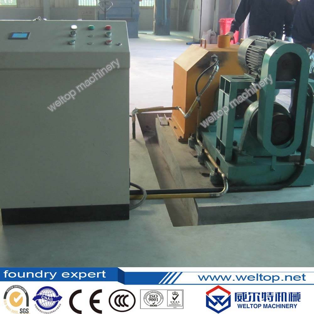 J514 Cantilever Centrifugal Casting Machine