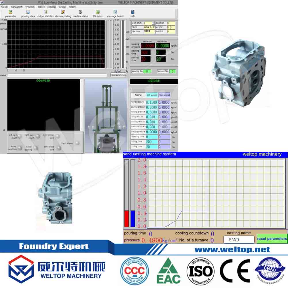 J459 Low-Pressure Die Casting Machine
