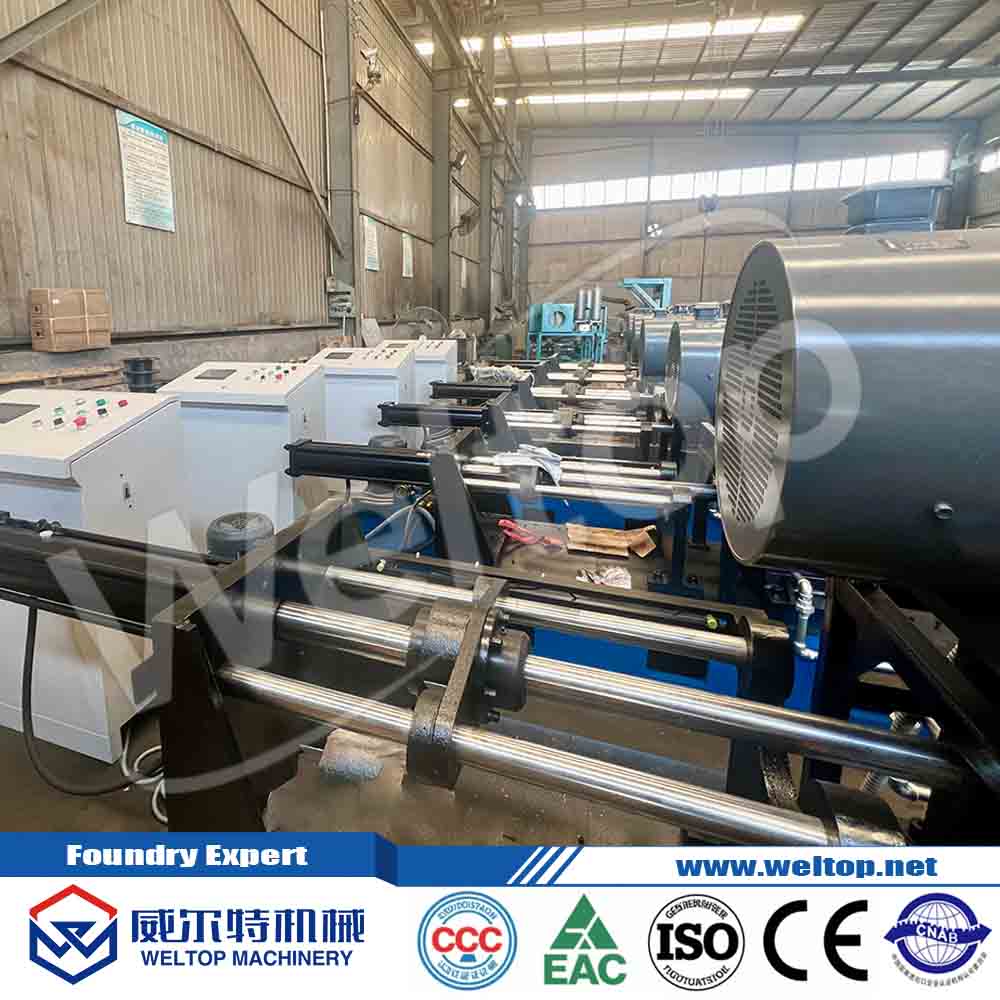 J518 Horizontal Cantilever Centrifugal Casting Machine