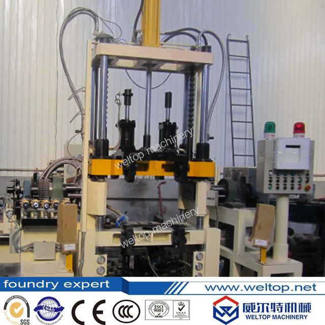 J3412 Tilting Typed Gravity Casting Machine