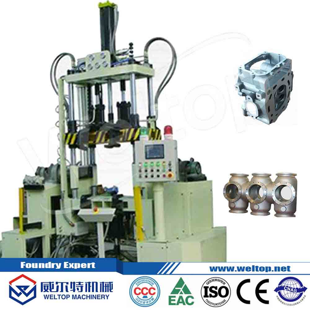 J3412 Tilting Typed Gravity Casting Machine