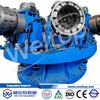 Eight station automotive bimetal composite brake drum centrifugal casting machine