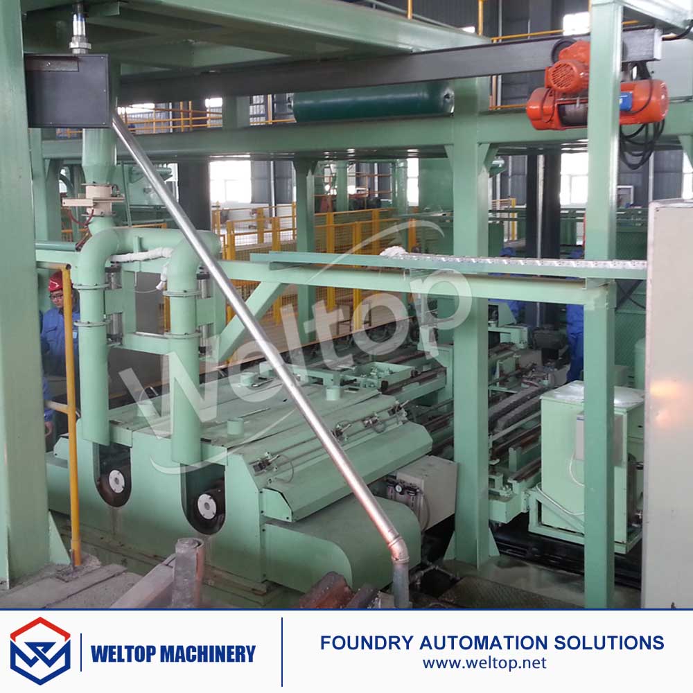 Dual-Station Automated Centrifugal Casting Production Line