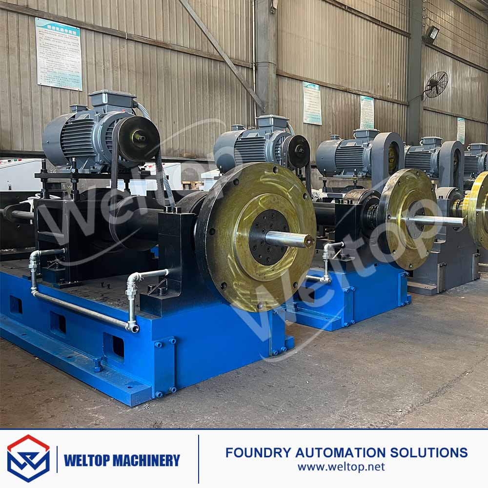 J518 Heavy Duty Horizontal Cantilever Centrifugal Casting Machine