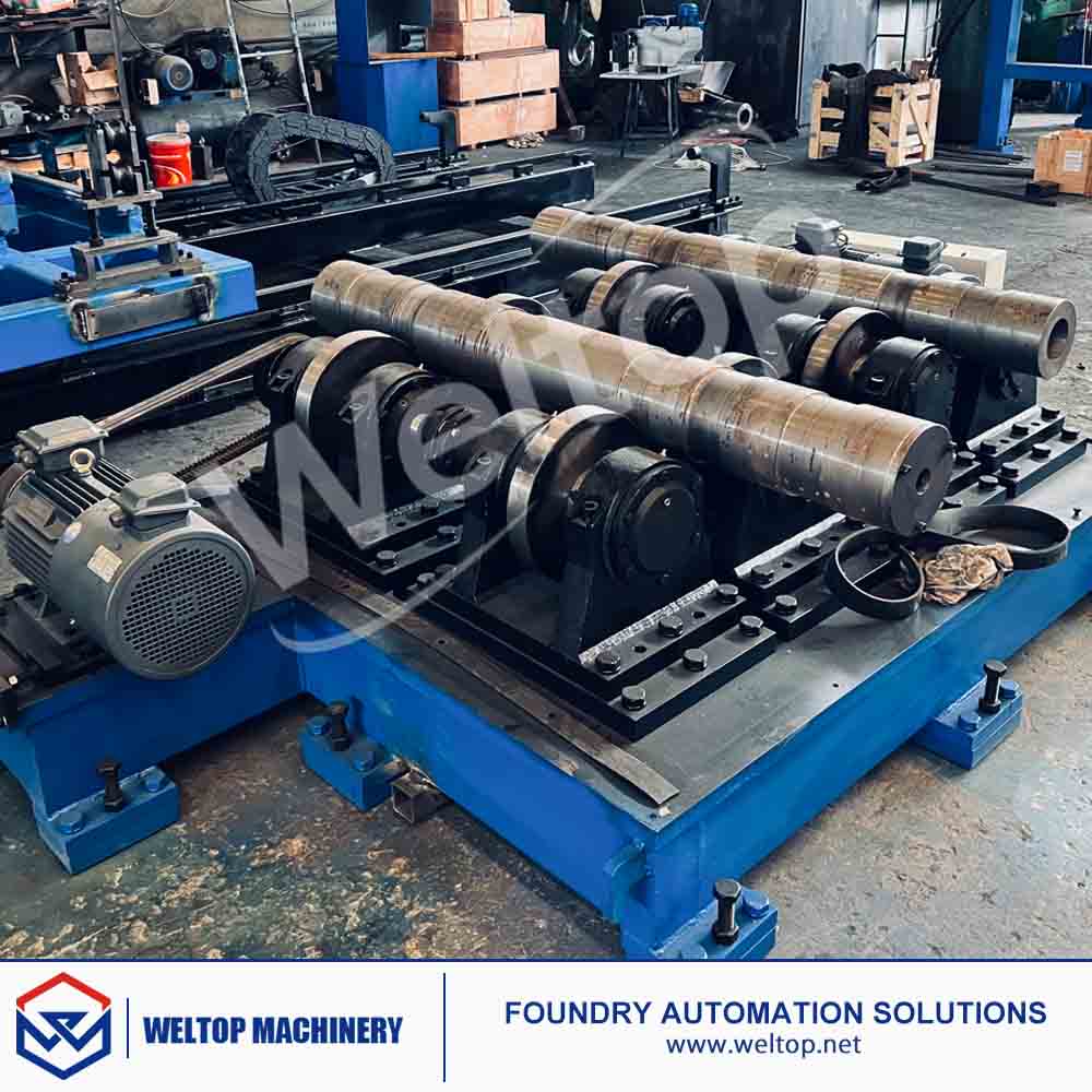 Dual-Station Automated Centrifugal Casting Production Line