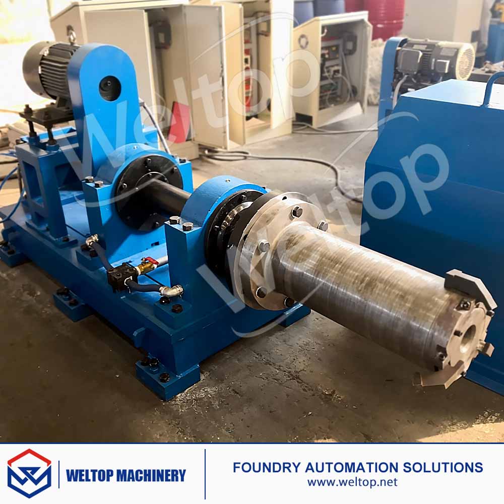J518 Heavy Duty Horizontal Cantilever Centrifugal Casting Machine