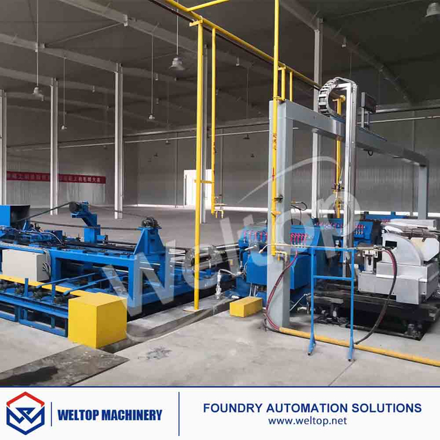 J51 Series Automated Centrifugal Casting Production Line