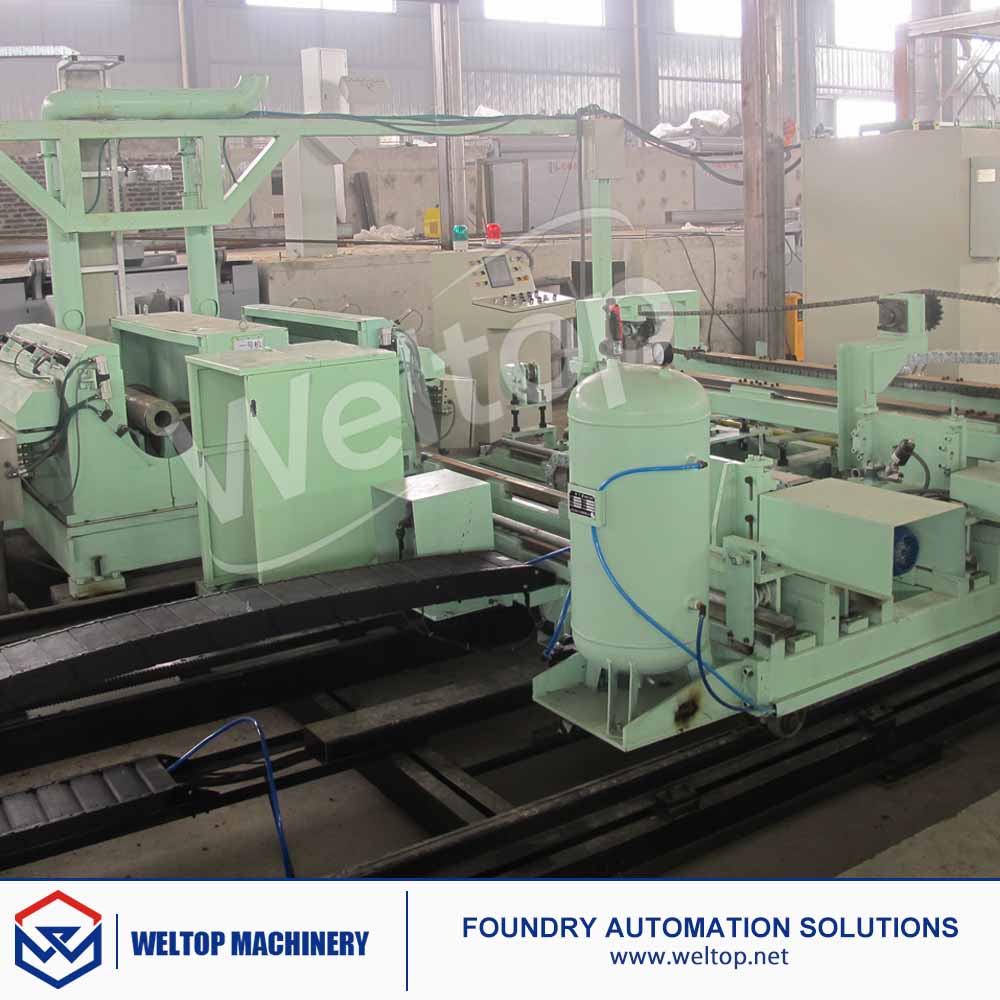 Dual-Station Automated Centrifugal Casting Production Line