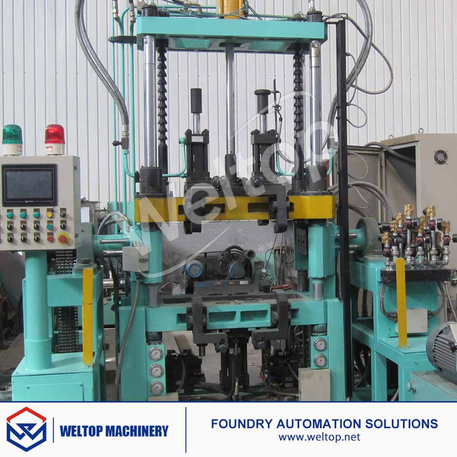 J3412 Servo Tilting Gravity Casting Machine