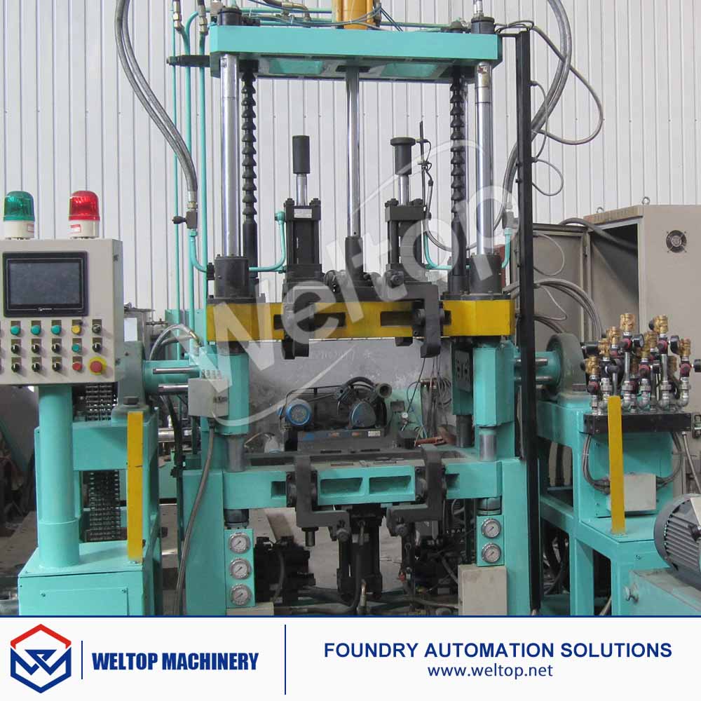 J3412 Servo Tilting Gravity Casting Machine