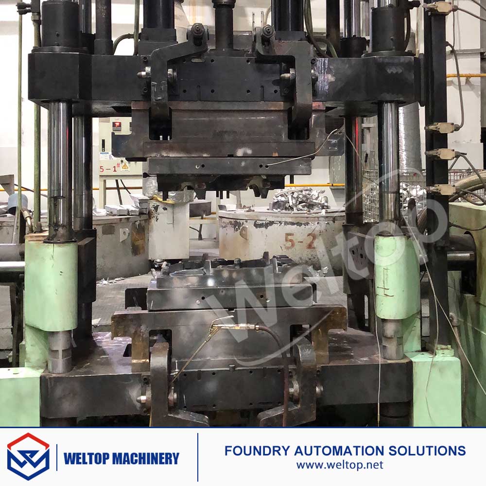 J3412 Servo Tilting Gravity Casting Machine